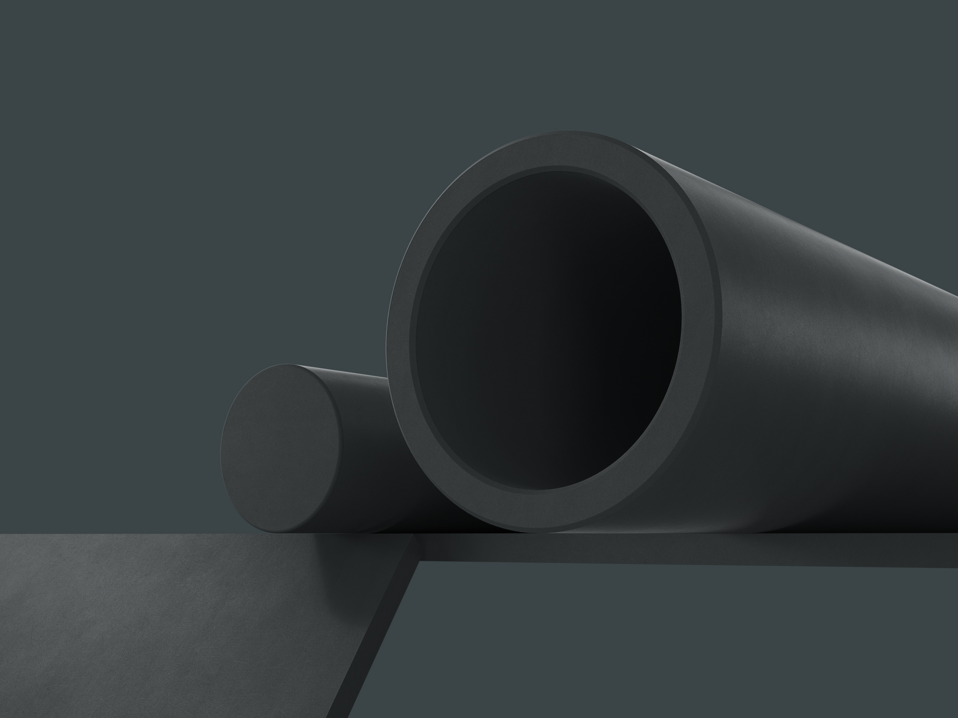 Duratron® DFU7040G PI plastic stock shapes